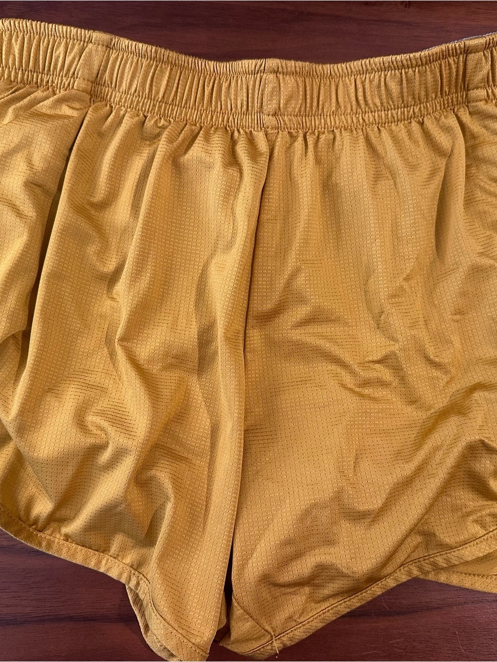 Tracksmith Women's Golden Yellow Athletic Shorts - Twilight Split